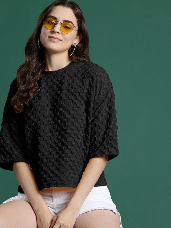 womens round neck drop shoulder tops half sleeve tops for woman womens round neck drop shoulder tops half sleeve tops for woman